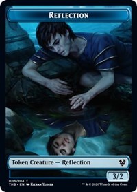 Reflection // Satyr Double-Sided Token [Theros Beyond Death Tokens] - The Mythic Store | 24h Order Processing