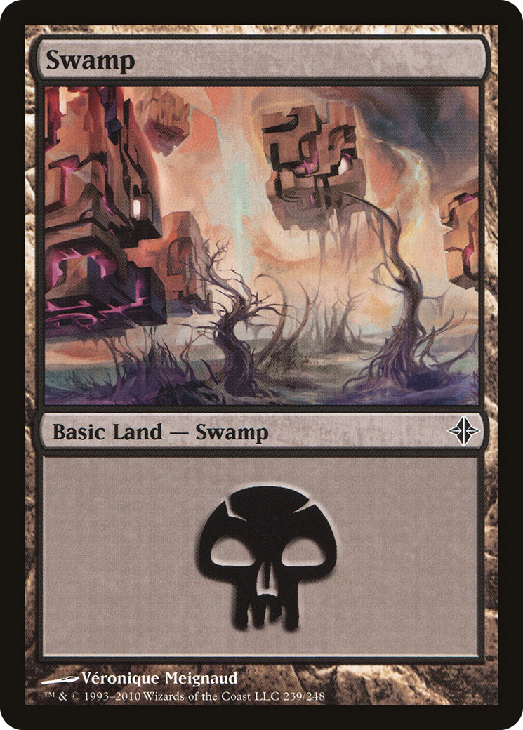 Swamp (239) [Rise of the Eldrazi] - The Mythic Store | 24h Order Processing
