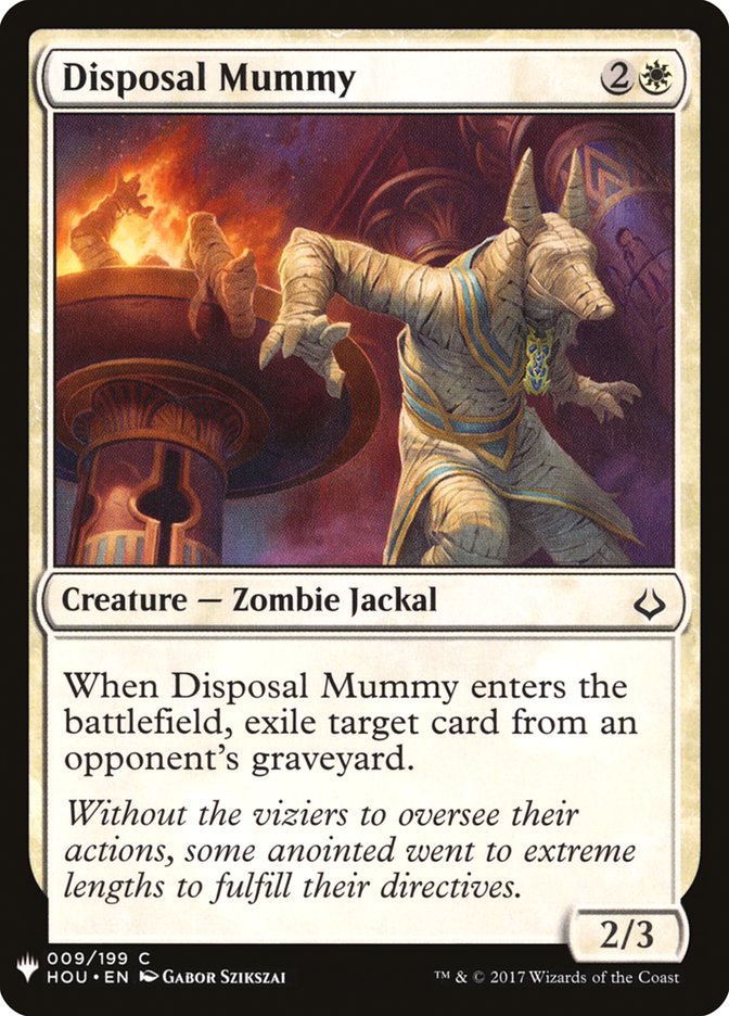 Disposal Mummy [Mystery Booster] - The Mythic Store | 24h Order Processing