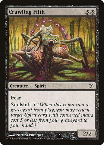 Crawling Filth [Betrayers of Kamigawa] - The Mythic Store | 24h Order Processing