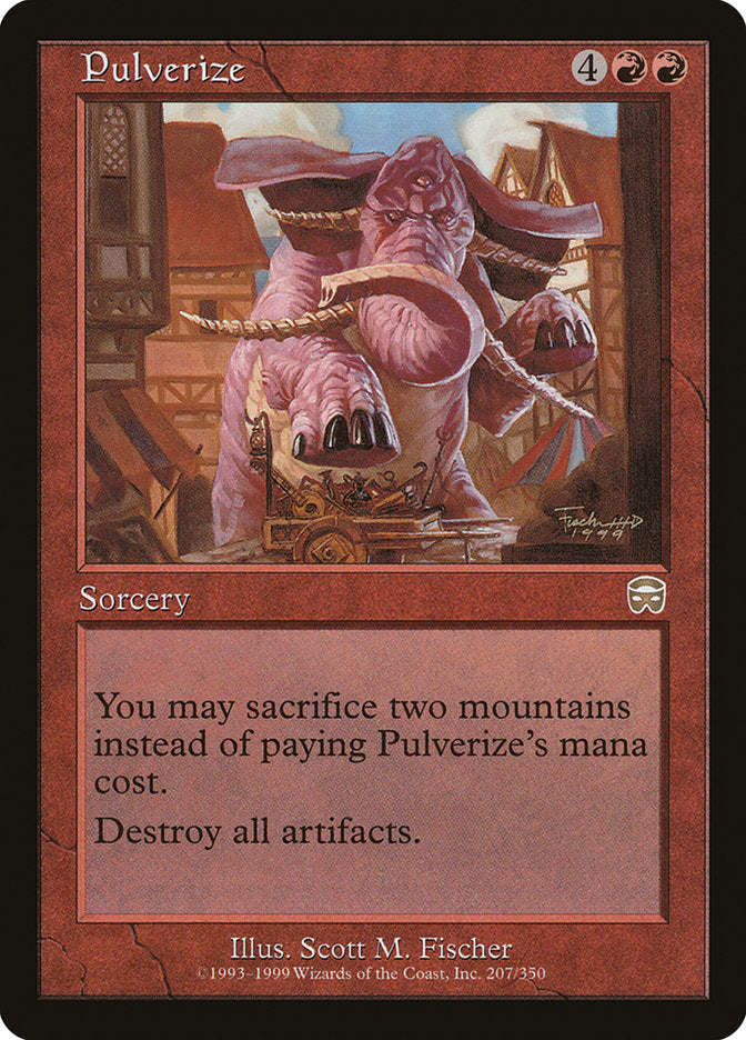 Pulverize [Mercadian Masques] - The Mythic Store | 24h Order Processing