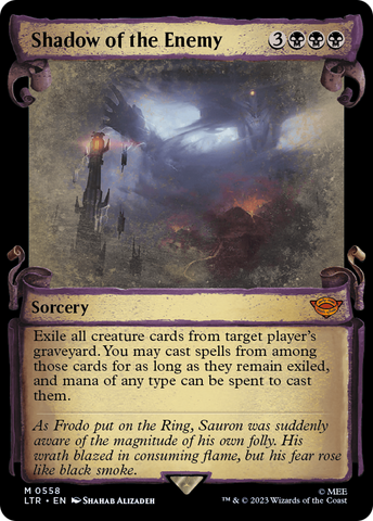 Shadow of the Enemy [The Lord of the Rings: Tales of Middle-Earth Showcase Scrolls] - The Mythic Store | 24h Order Processing