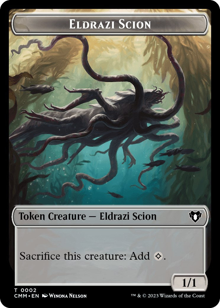 Eldrazi Scion // Demon Double-Sided Token [Commander Masters Tokens] - The Mythic Store | 24h Order Processing