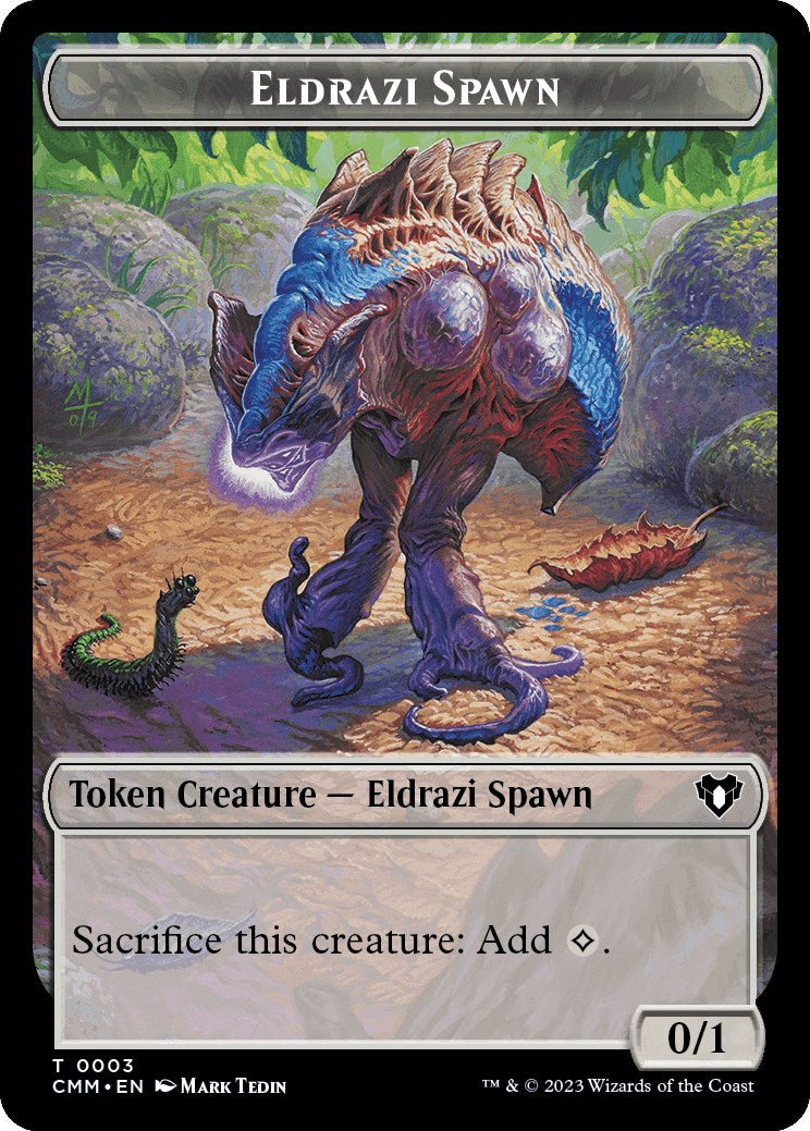 Eldrazi Spawn // Construct (0041) Double-Sided Token [Commander Masters Tokens] - The Mythic Store | 24h Order Processing