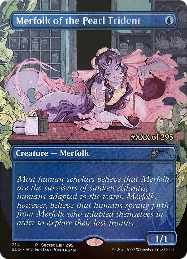 Merfolk of the Pearl Trident (Serial Numbered) [Secret Lair Drop Series] - The Mythic Store | 24h Order Processing