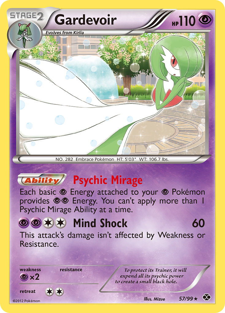 Gardevoir (57/99) [Black & White: Next Destinies] - The Mythic Store | 24h Order Processing