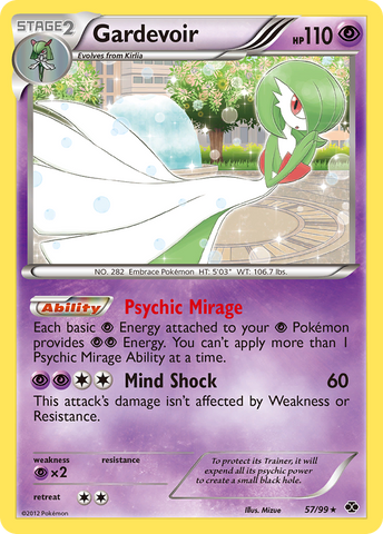 Gardevoir (57/99) [Black & White: Next Destinies] - The Mythic Store | 24h Order Processing