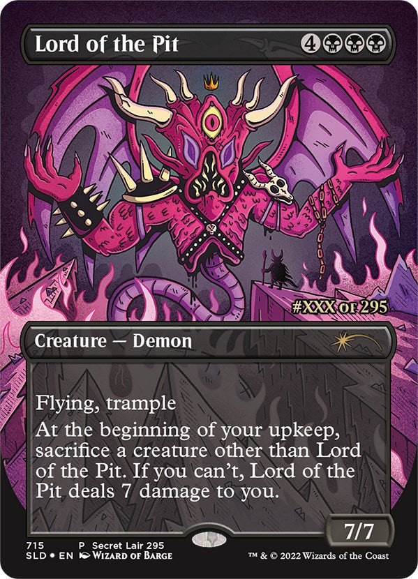 Lord of the Pit (Serial Numbered) [Secret Lair Drop Series] - The Mythic Store | 24h Order Processing