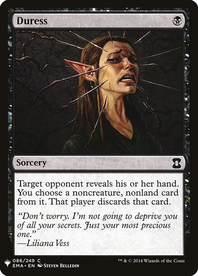 Duress [Mystery Booster] - The Mythic Store | 24h Order Processing