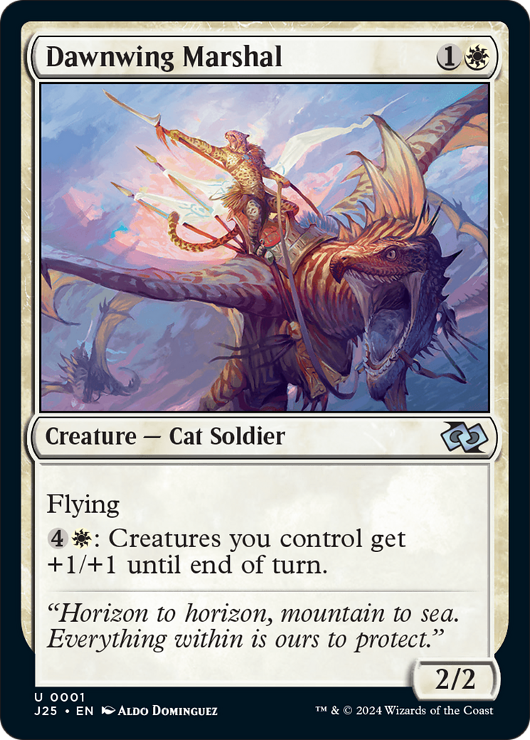 Dawnwing Marshal [Foundations Jumpstart] - The Mythic Store | 24h Order Processing