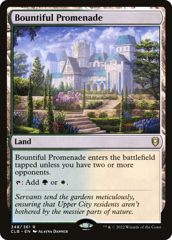 Bountiful Promenade [Commander Legends: Battle for Baldur's Gate] - The Mythic Store | 24h Order Processing