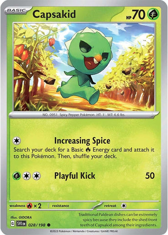 Capsakid (028/198) [Scarlet & Violet: Base Set] - The Mythic Store | 24h Order Processing