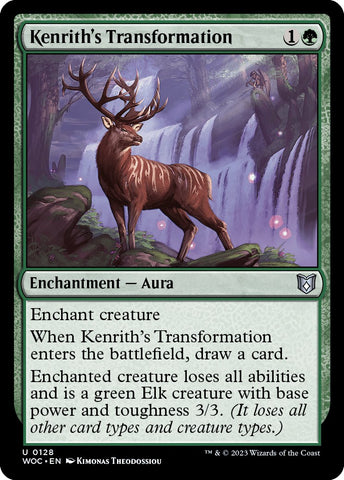 Kenrith's Transformation [Wilds of Eldraine Commander] - The Mythic Store | 24h Order Processing