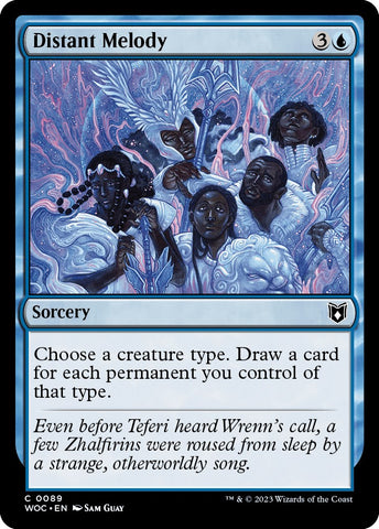 Distant Melody [Wilds of Eldraine Commander] - The Mythic Store | 24h Order Processing