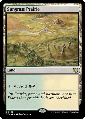 Sungrass Prairie [Wilds of Eldraine Commander] - The Mythic Store | 24h Order Processing