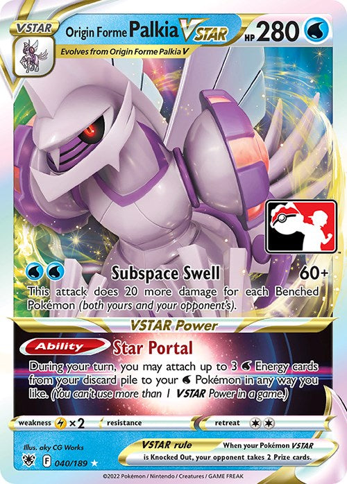 Origin Forme Palkia VSTAR (040/189) [Prize Pack Series Three] - The Mythic Store | 24h Order Processing