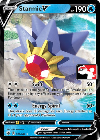 Starmie V (030/189) [Prize Pack Series Three] - The Mythic Store | 24h Order Processing