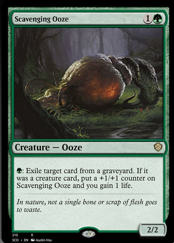 Scavenging Ooze [Starter Commander Decks] - The Mythic Store | 24h Order Processing