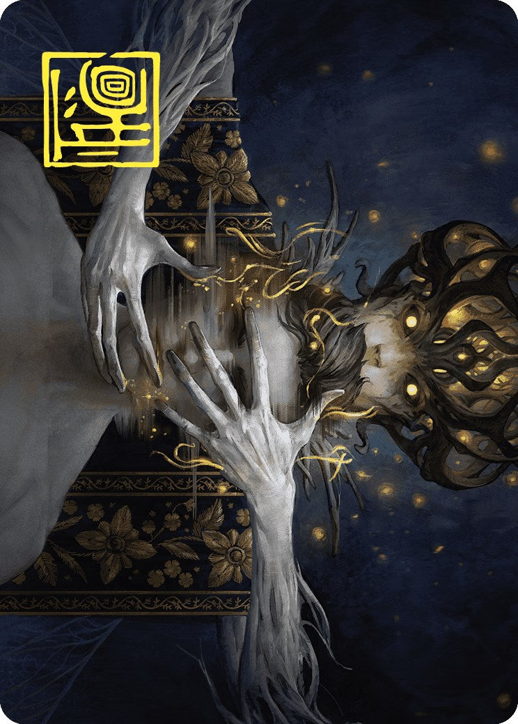 Ego Drain Art Card (Gold-Stamped Signature) [Wilds of Eldraine Art Series] - The Mythic Store | 24h Order Processing