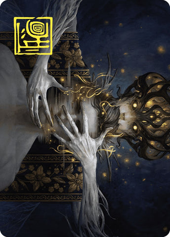 Ego Drain Art Card (Gold-Stamped Signature) [Wilds of Eldraine Art Series] - The Mythic Store | 24h Order Processing