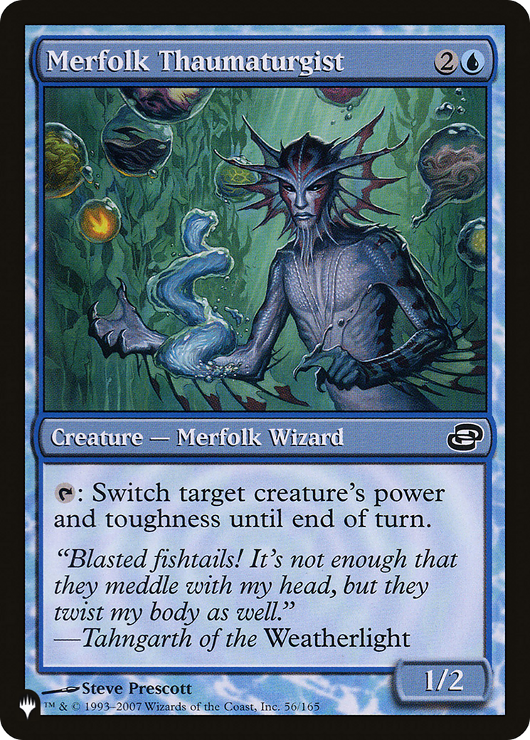 Merfolk Thaumaturgist [The List] - The Mythic Store | 24h Order Processing