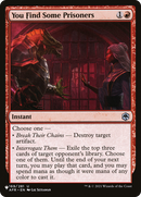 You Find Some Prisoners [The List] - The Mythic Store | 24h Order Processing