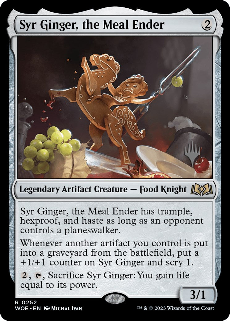 Syr Ginger, the Meal Ender (Promo Pack) [Wilds of Eldraine Promos] - The Mythic Store | 24h Order Processing