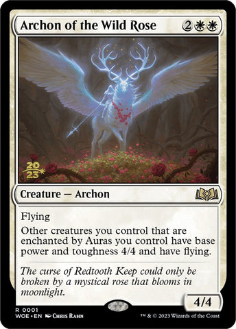 Archon of the Wild Rose [Wilds of Eldraine Prerelease Promos] - The Mythic Store | 24h Order Processing