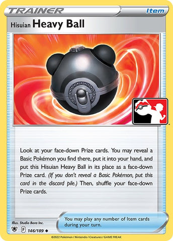 Hisuian Heavy Ball (146/189) [Prize Pack Series Three] - The Mythic Store | 24h Order Processing