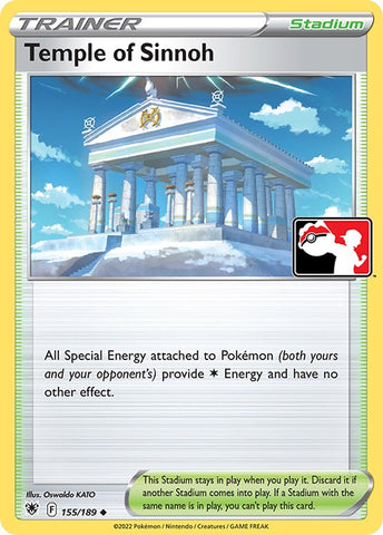 Temple of Sinnoh (155/189) [Prize Pack Series Three] - The Mythic Store | 24h Order Processing