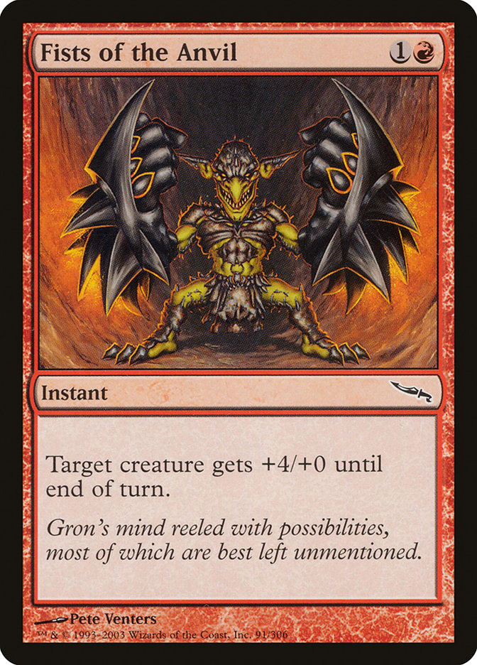 Fists of the Anvil [Mirrodin] - The Mythic Store | 24h Order Processing
