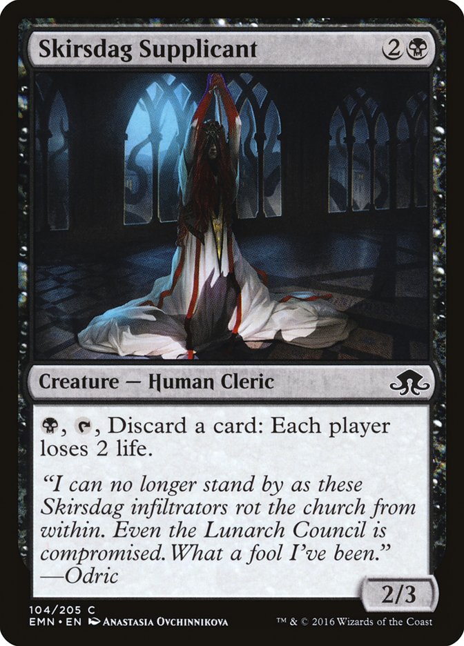 Skirsdag Supplicant [Eldritch Moon] - The Mythic Store | 24h Order Processing