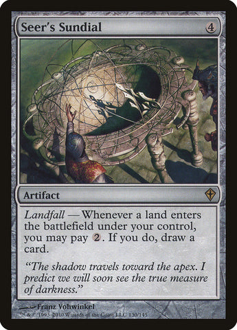 Seer's Sundial [Worldwake] - The Mythic Store | 24h Order Processing