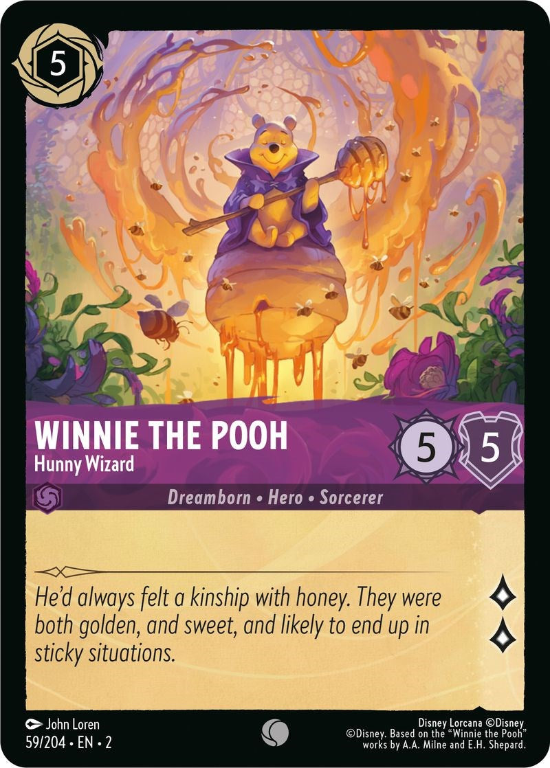 Winnie the Pooh - Hunny Wizard (59/204) [Rise of the Floodborn] - The Mythic Store | 24h Order Processing