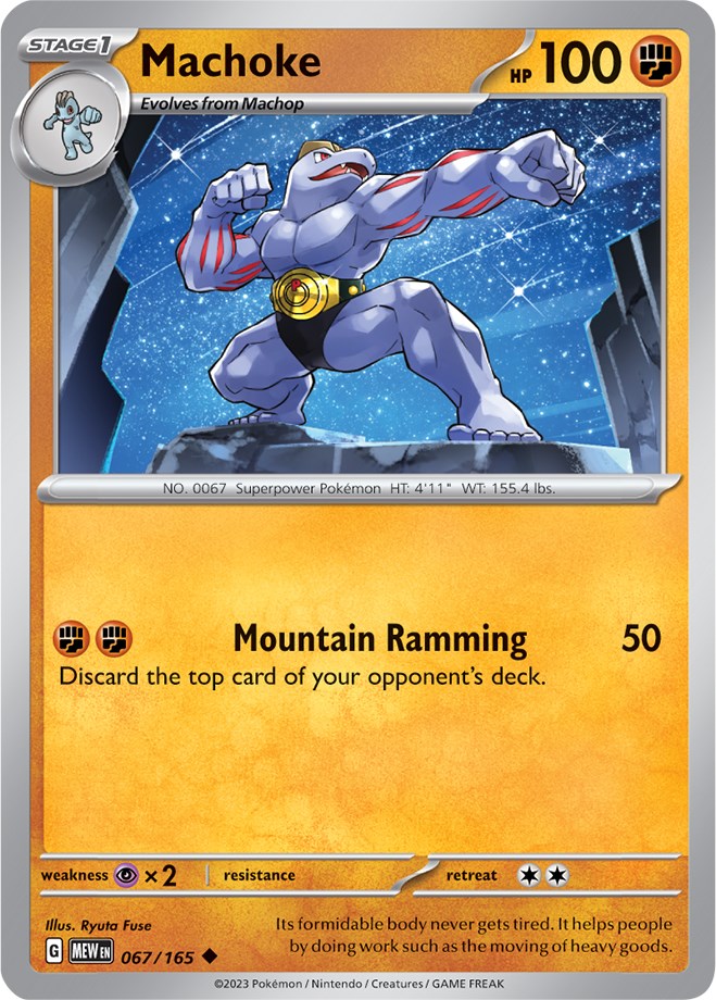 Machoke (067/165) [Scarlet & Violet 151] - The Mythic Store | 24h Order Processing