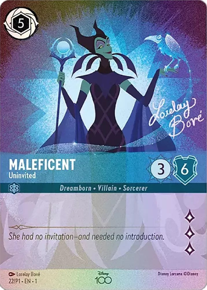 Maleficent - Uninvited (Enchanted) (22) [Disney100 Promos] - The Mythic Store | 24h Order Processing