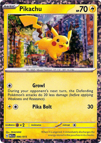 Pikachu (006/015) [McDonald's Promos: 2023 Collection] - The Mythic Store | 24h Order Processing