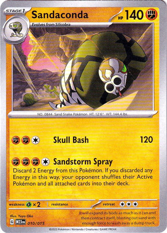 Sandaconda (010/015) [McDonald's Promos: 2023 Collection] - The Mythic Store | 24h Order Processing