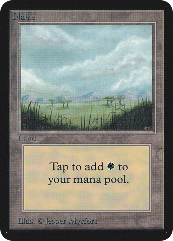 Plains (287) [Alpha Edition] - The Mythic Store | 24h Order Processing