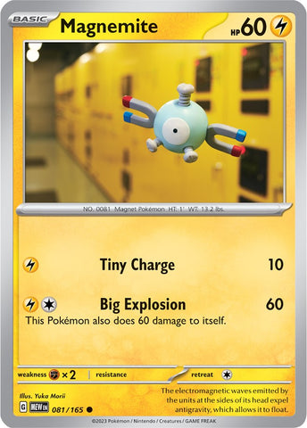 Magnemite (081/165) [Scarlet & Violet 151] - The Mythic Store | 24h Order Processing