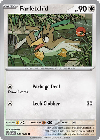 Farfetch'd (083/165) [Scarlet & Violet 151] - The Mythic Store | 24h Order Processing