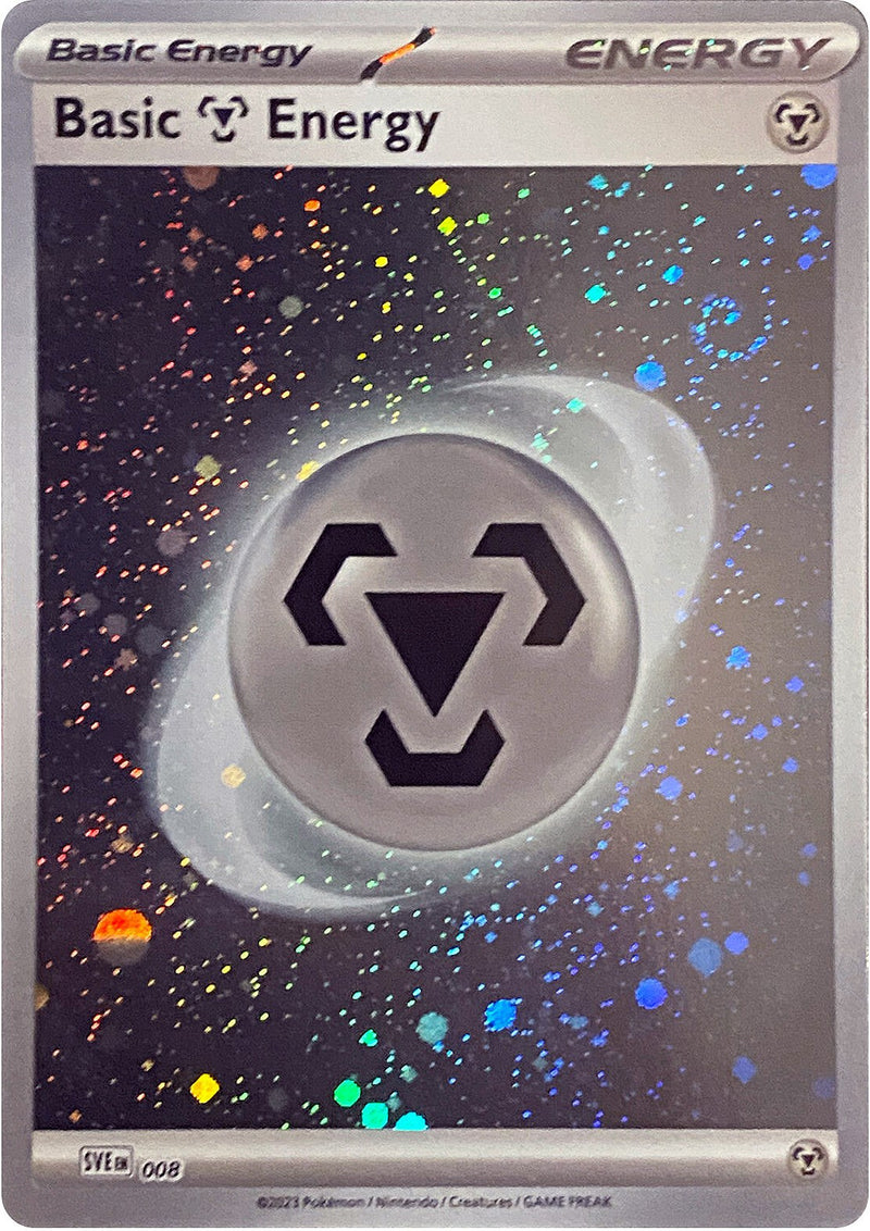 Basic Metal Energy (008) (Cosmos Holo) [Scarlet & Violet: Base Set] - The Mythic Store | 24h Order Processing