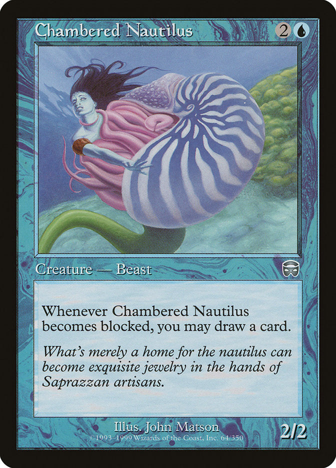 Chambered Nautilus [Mercadian Masques] - The Mythic Store | 24h Order Processing