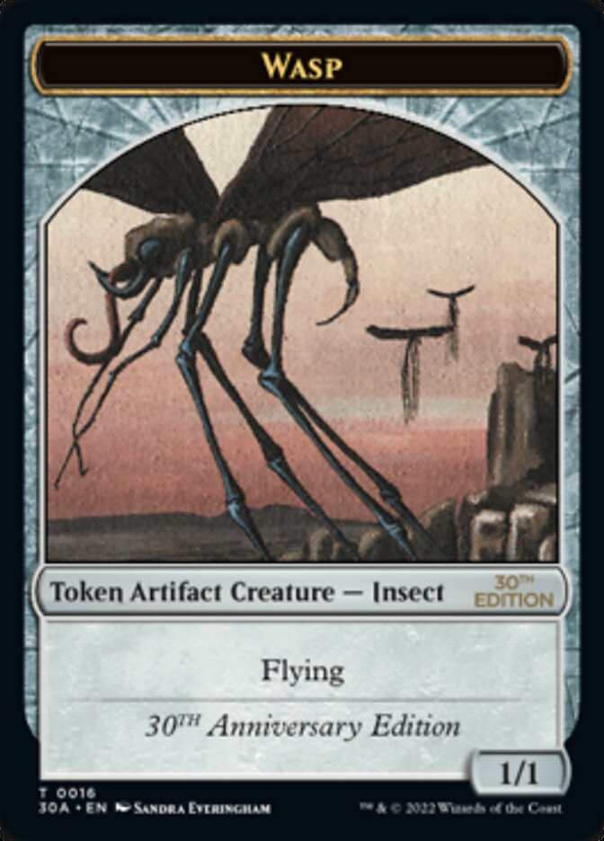 Wasp Token [30th Anniversary Tokens] - The Mythic Store | 24h Order Processing