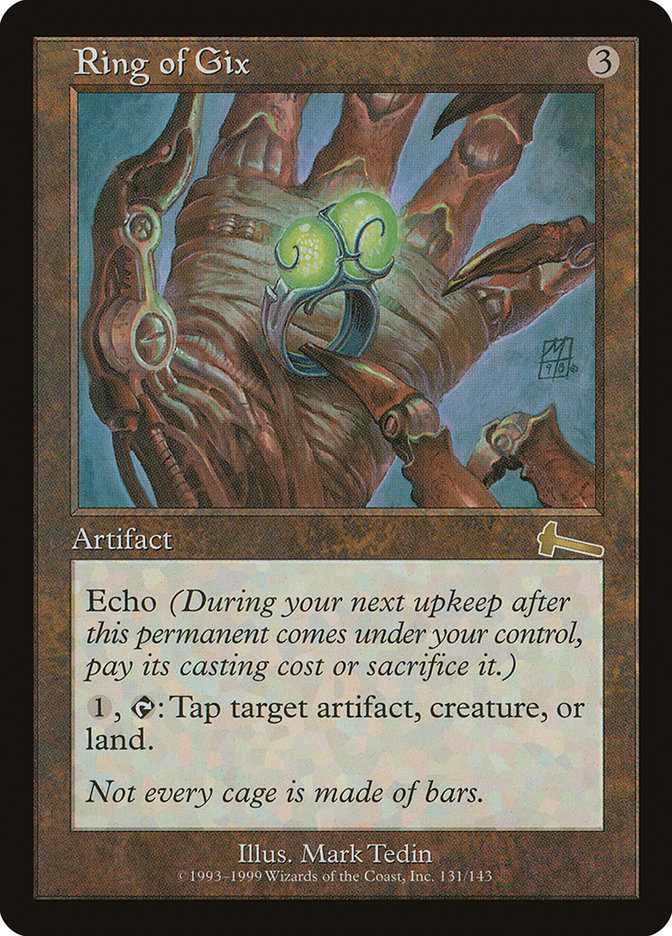 Ring of Gix [Urza's Legacy] - The Mythic Store | 24h Order Processing