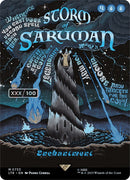 Storm of Saruman (Borderless Poster) (Serialized) [The Lord of the Rings: Tales of Middle-Earth] - The Mythic Store | 24h Order Processing