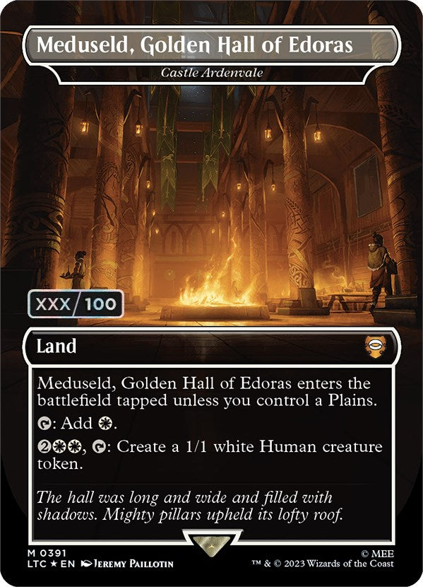 Meduseld, Golden Hall of Edoras - Castle Ardenvale (Serialized) [The Lord of the Rings: Tales of Middle-Earth Commander] - The Mythic Store | 24h Order Processing