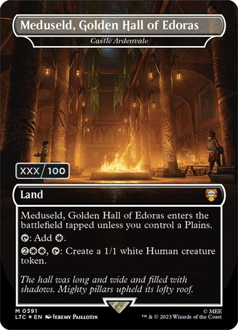 Meduseld, Golden Hall of Edoras - Castle Ardenvale (Serialized) [The Lord of the Rings: Tales of Middle-Earth Commander] - The Mythic Store | 24h Order Processing