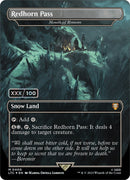 Redhorn Pass - Mouth of Ronom (Serialized) [The Lord of the Rings: Tales of Middle-Earth Commander] - The Mythic Store | 24h Order Processing