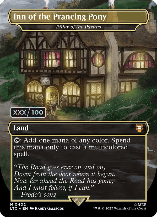 Inn of the Prancing Pony - Pillar of the Paruns (Serialized) [The Lord of the Rings: Tales of Middle-Earth Commander] - The Mythic Store | 24h Order Processing